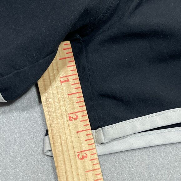 Under Armour Running Shorts XS Black White Athletic Underwear Logo Waistband - Picture 4 of 9